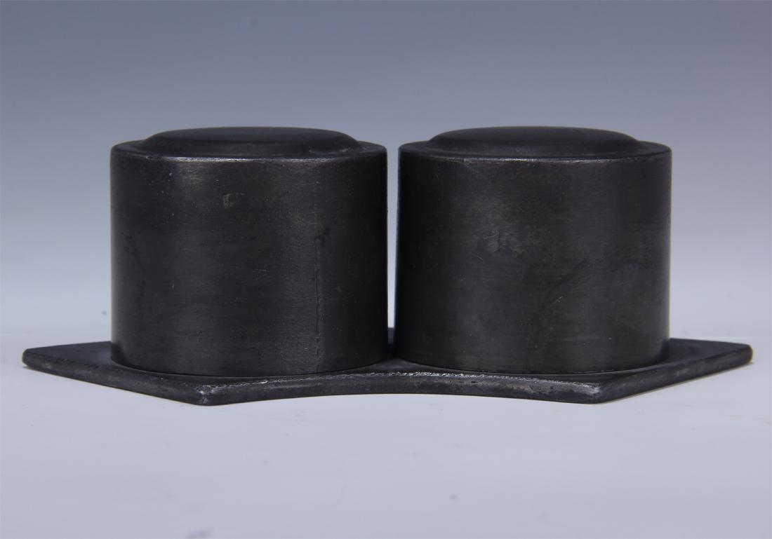 CHINESE BRONZE ARCHER'S RING CASE (1 of 6)