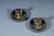 PAIR OF CHINESE CLOISONNE FLOWER CANDLE HOLDERS - 2