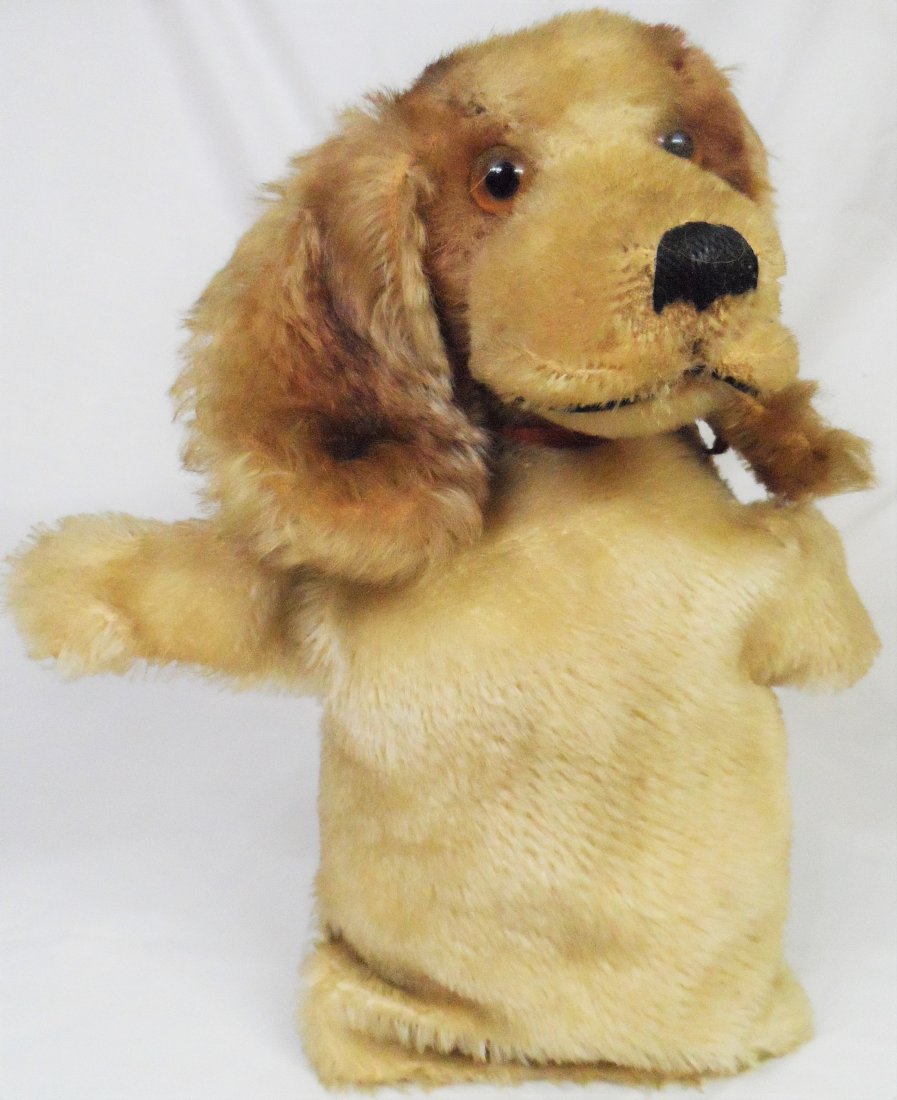 antique steiff dog