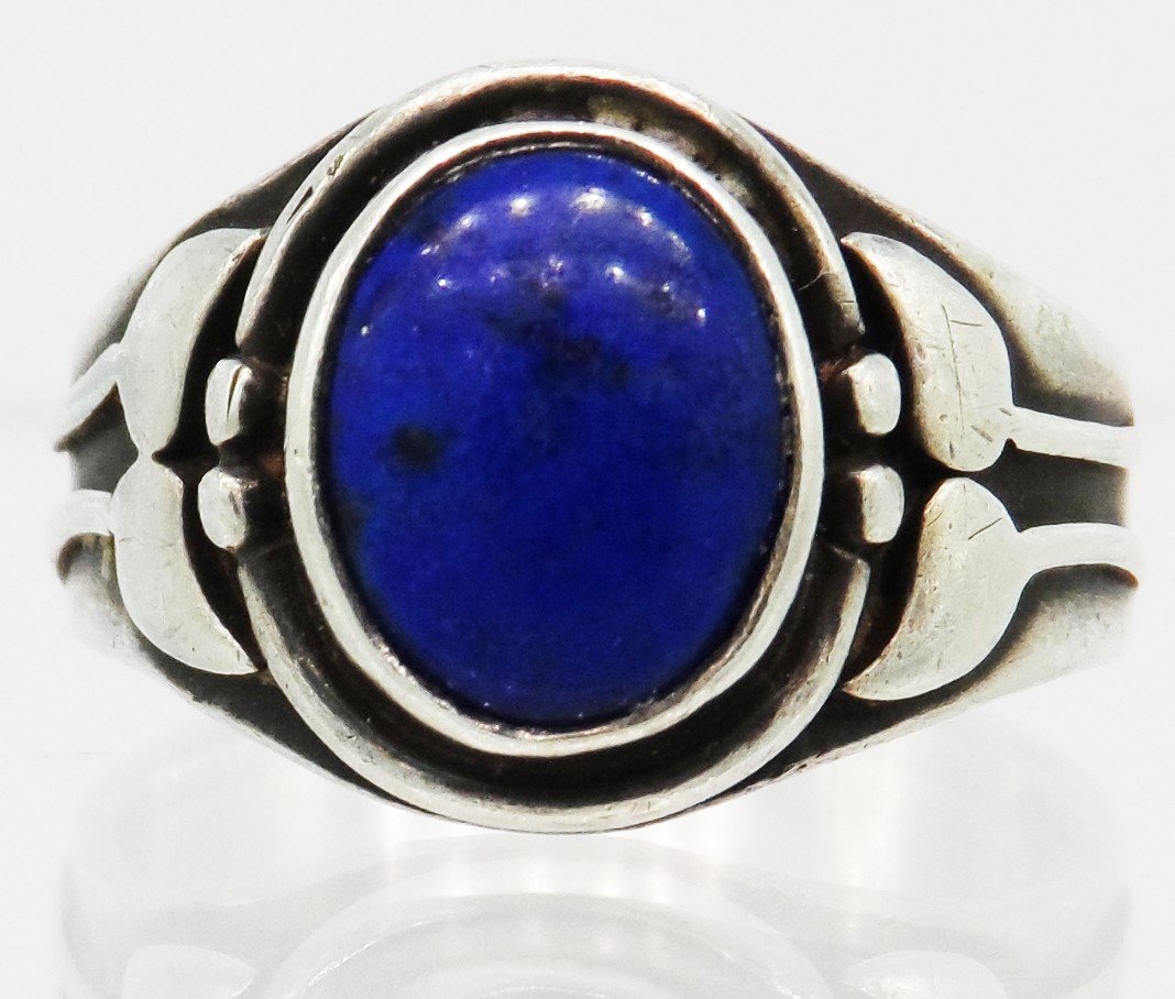 Sterling Silver Native American Ring Lapis (1 of 3)