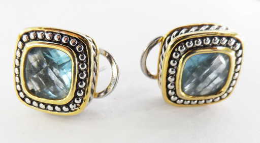 David Yurman Style Earrings
