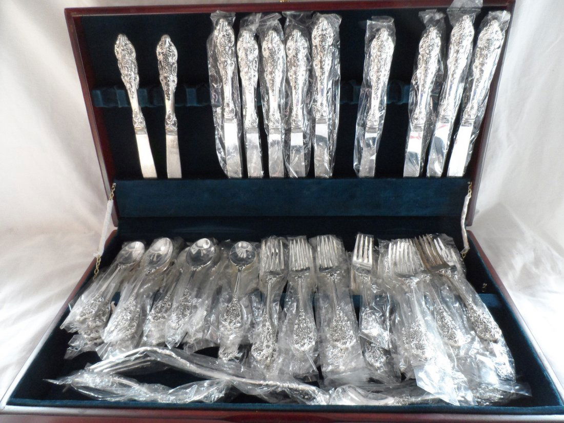 Rogers Silver Flatware Set Flatware Set 60Pc NOS #2 (1 of 3)