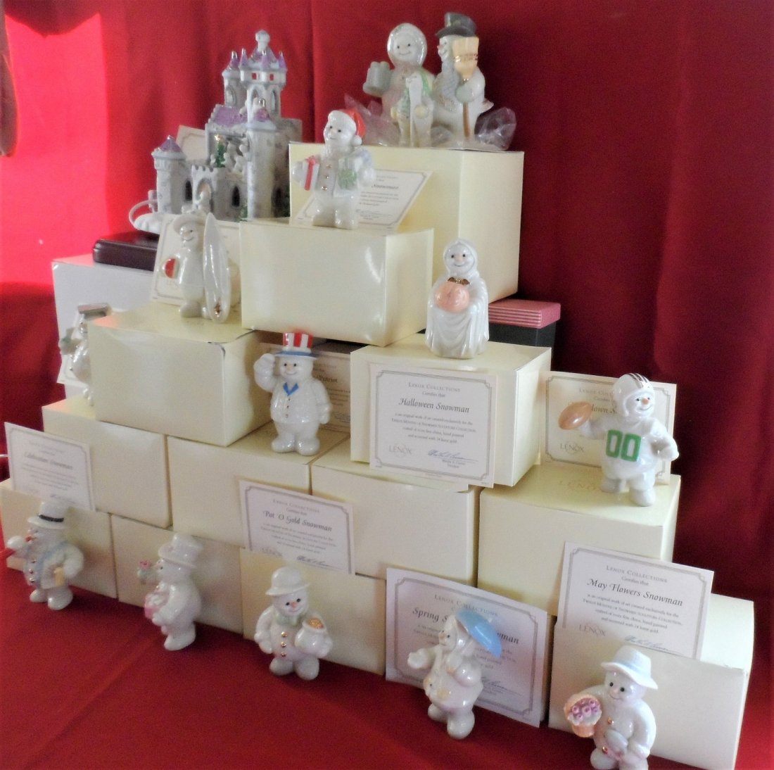 Lenox Ornaments All 12 Seasons NEW in Box. (1 of 3)