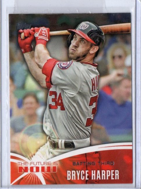 Bryce Harper Topps Baseball Card FN-30 (1 of 2)