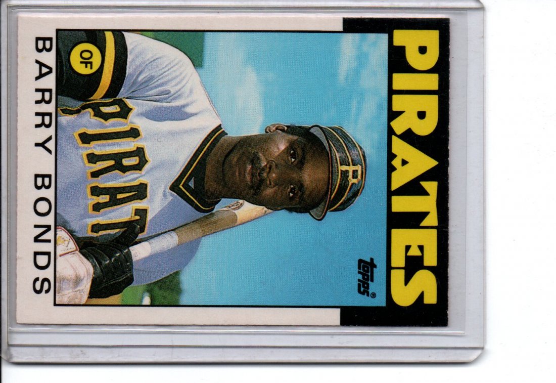 1985 Barry Bonds Baseball Card Sports: Part of an Estate Lot, You are Bidding on the Card Pictured! All Cards have been scanned and most are in Very Good-Pristine Mint Condition! A LOT of very great finds, Some cards scanned in darker assu