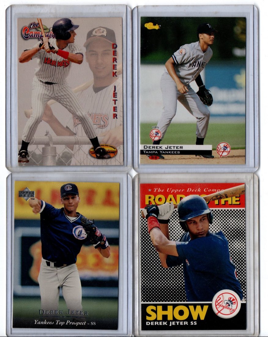 Derek Jeter Baseball Card Lot Sports (1 of 2)