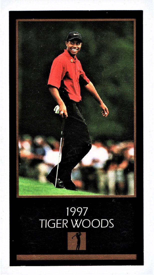 1997 TIGER WOOD ROOKIE CARD SPORTS CARD (1 of 2)