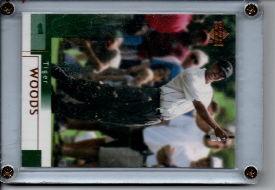 TIGER WOODS UPPER DECK #1 CARD SPORTS CARD (1 of 2)