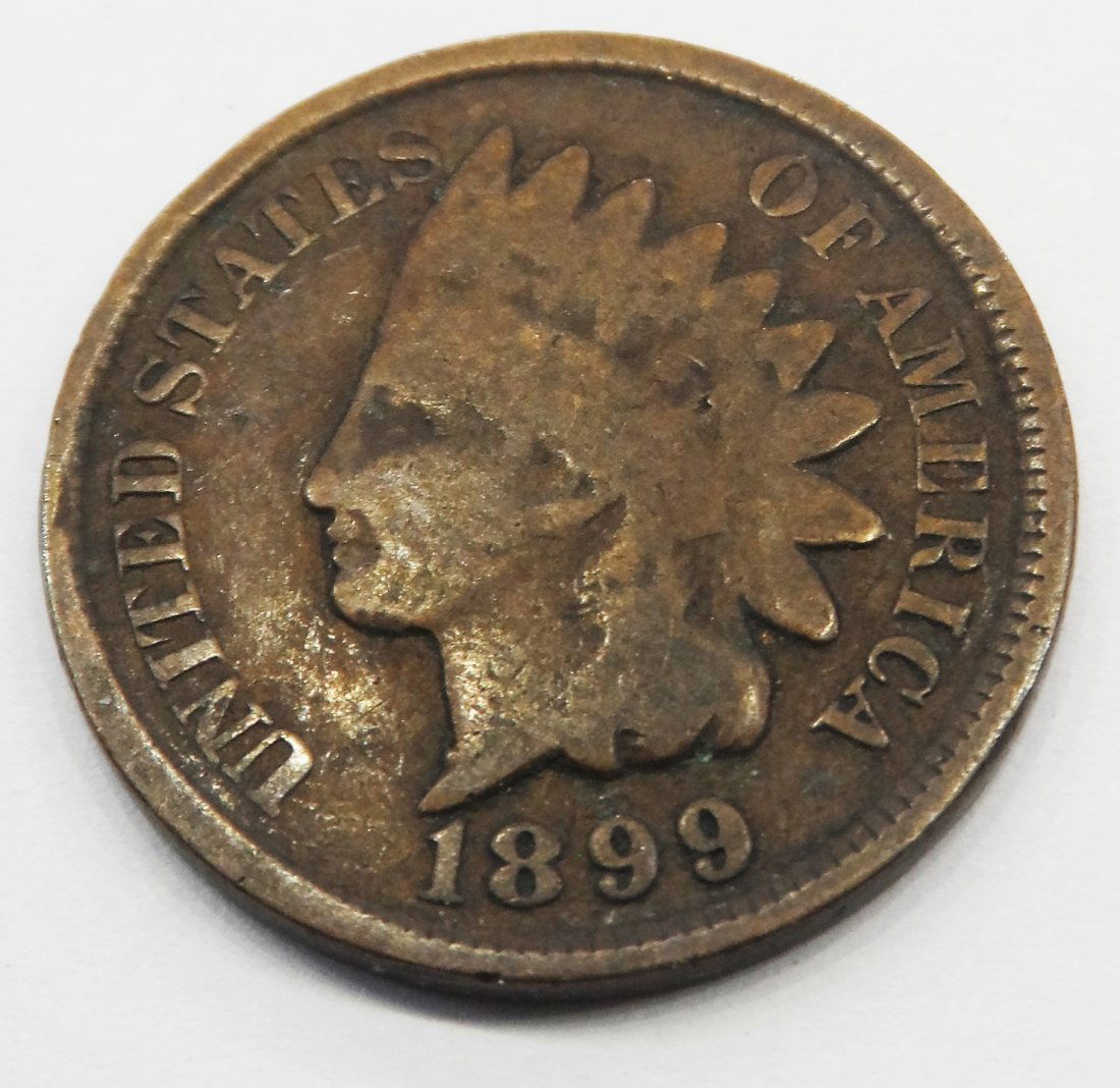 1899 Indian Head Penny One Cent (1 of 2)