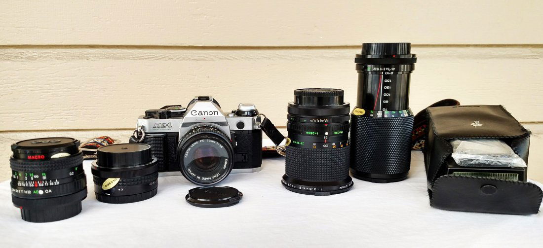 Canon Camera Lens lot (1 of 2)