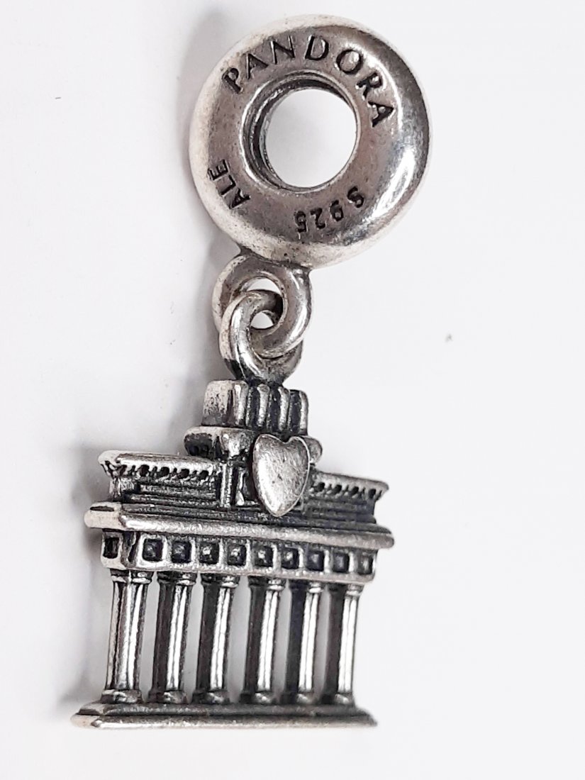 Sterling Silver Authentic Pandora Bracelet Charm: Sterling Silver Authentic Pandora Bracelet CharmWeight 4.4 GramsSize 1"Inch x 1/2"Inch