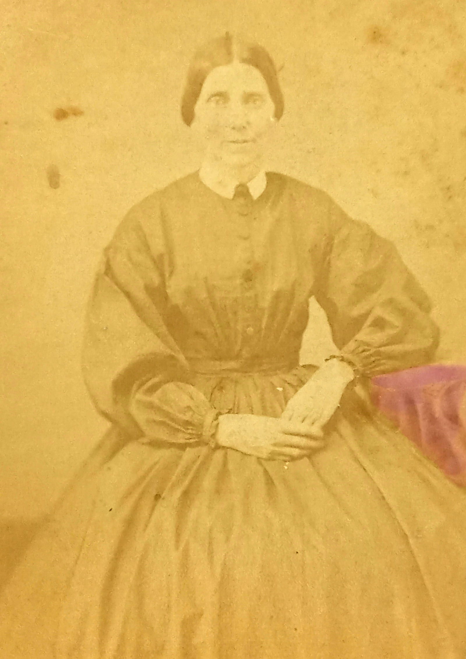 CDV Photo identified Painted Woman (1 of 3)