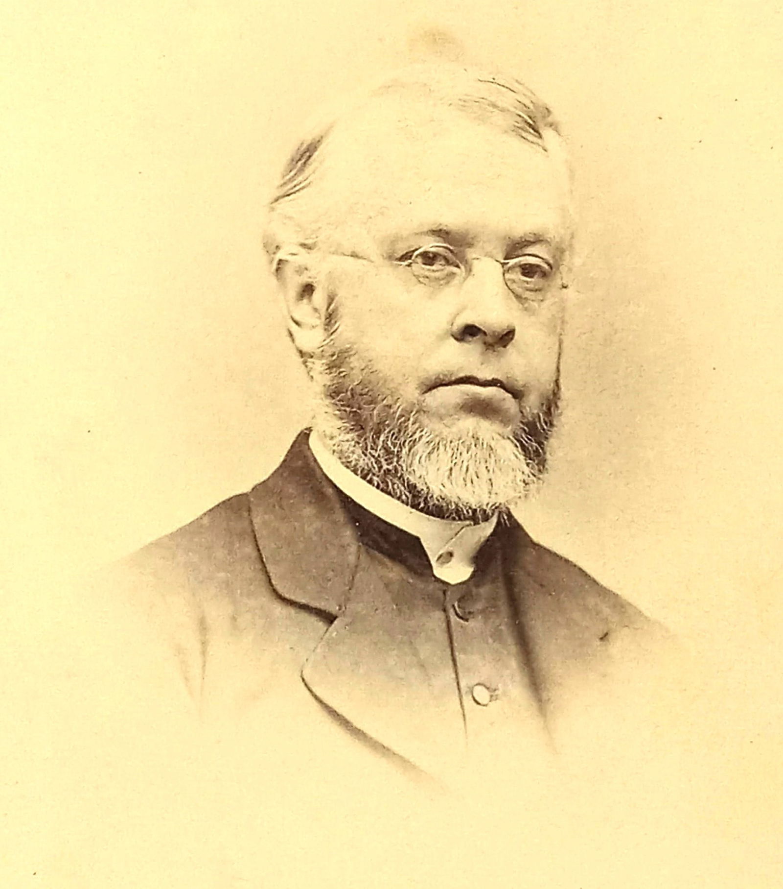 CDV Photo Man important figure New Haven, CT (1 of 3)