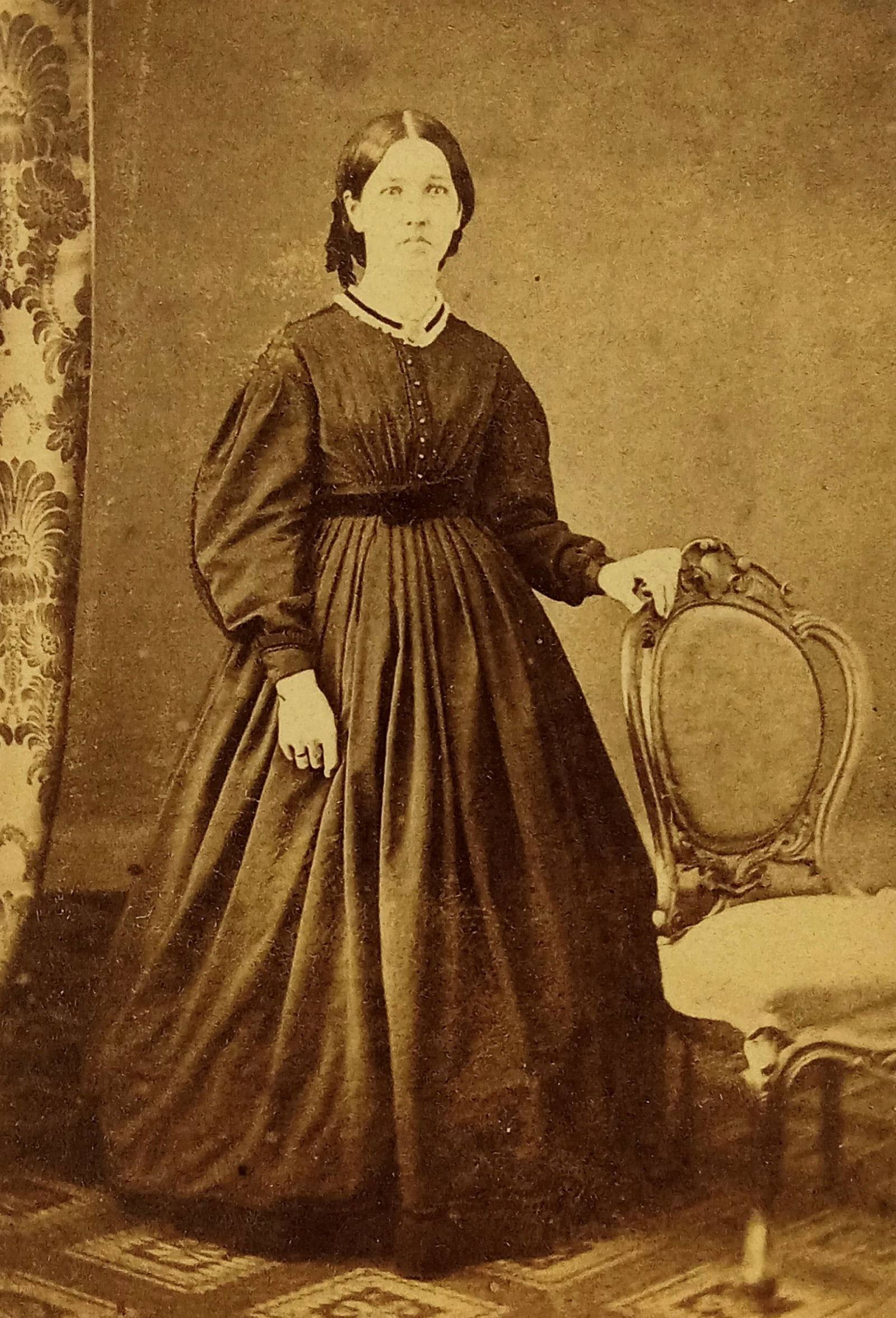 CDV Photo Woman Chambersburg, Pa (1 of 3)
