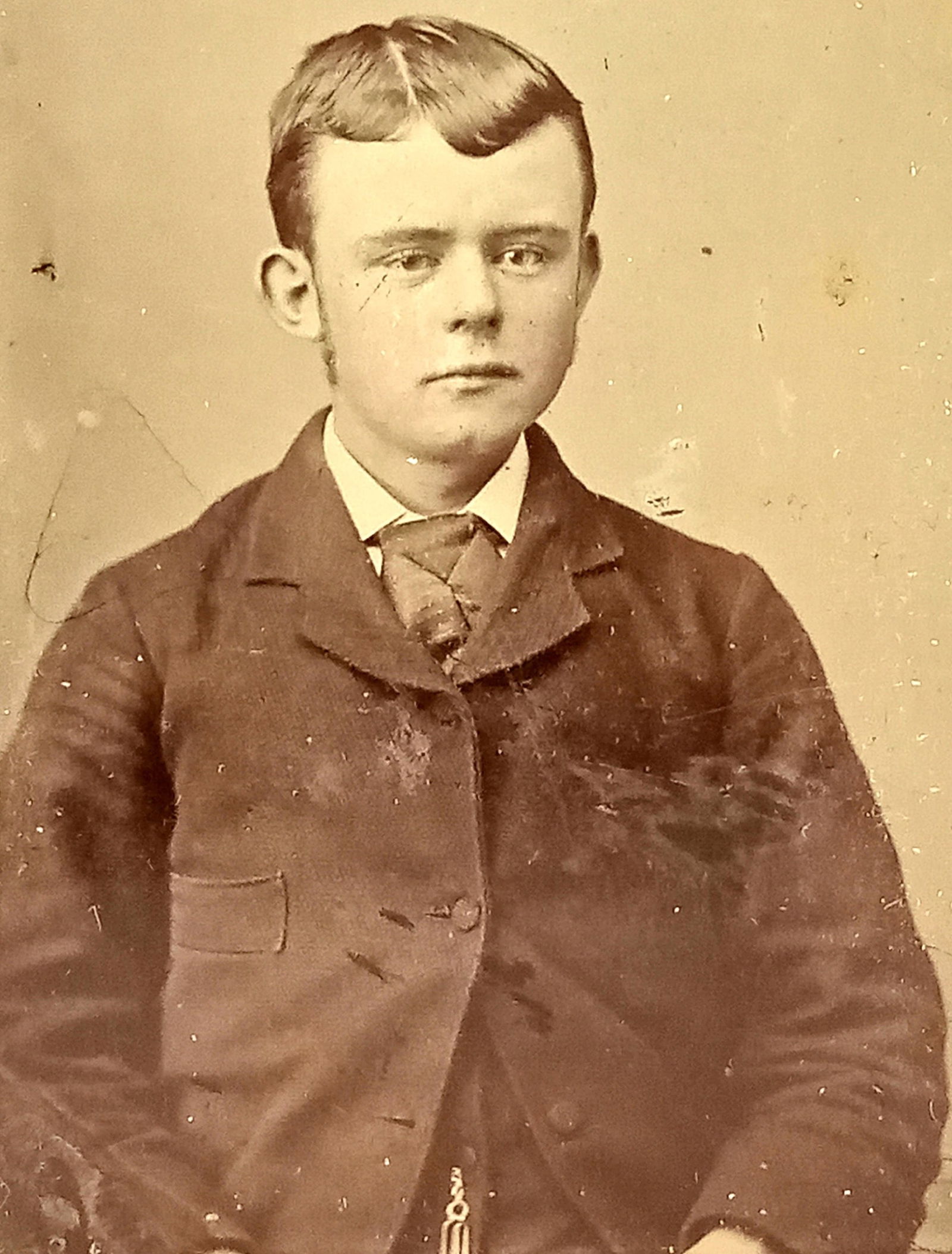 Tintype Photo Young Man (1 of 3)