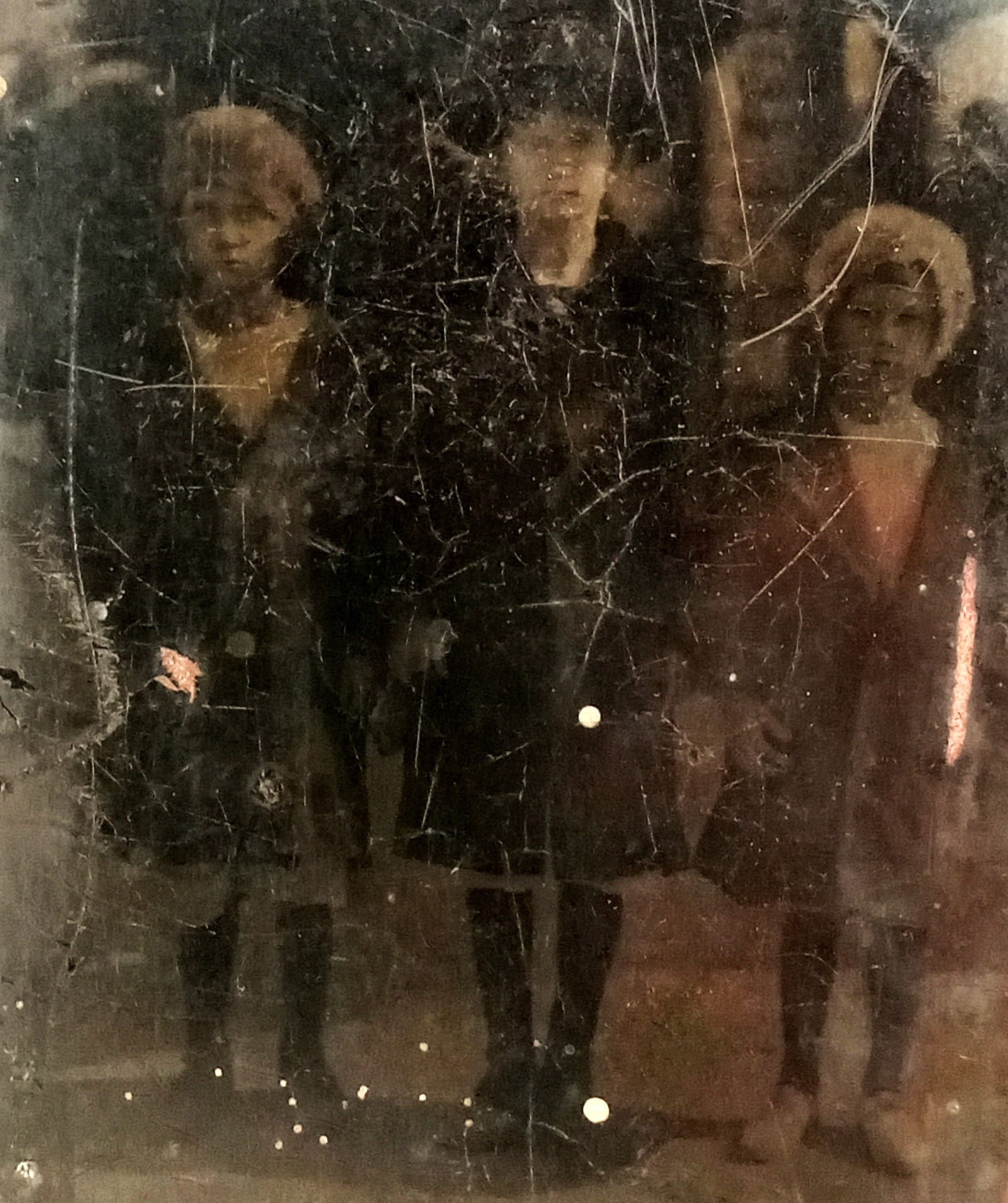 Tintype Photo Early Children Play Photograph (1 of 3)