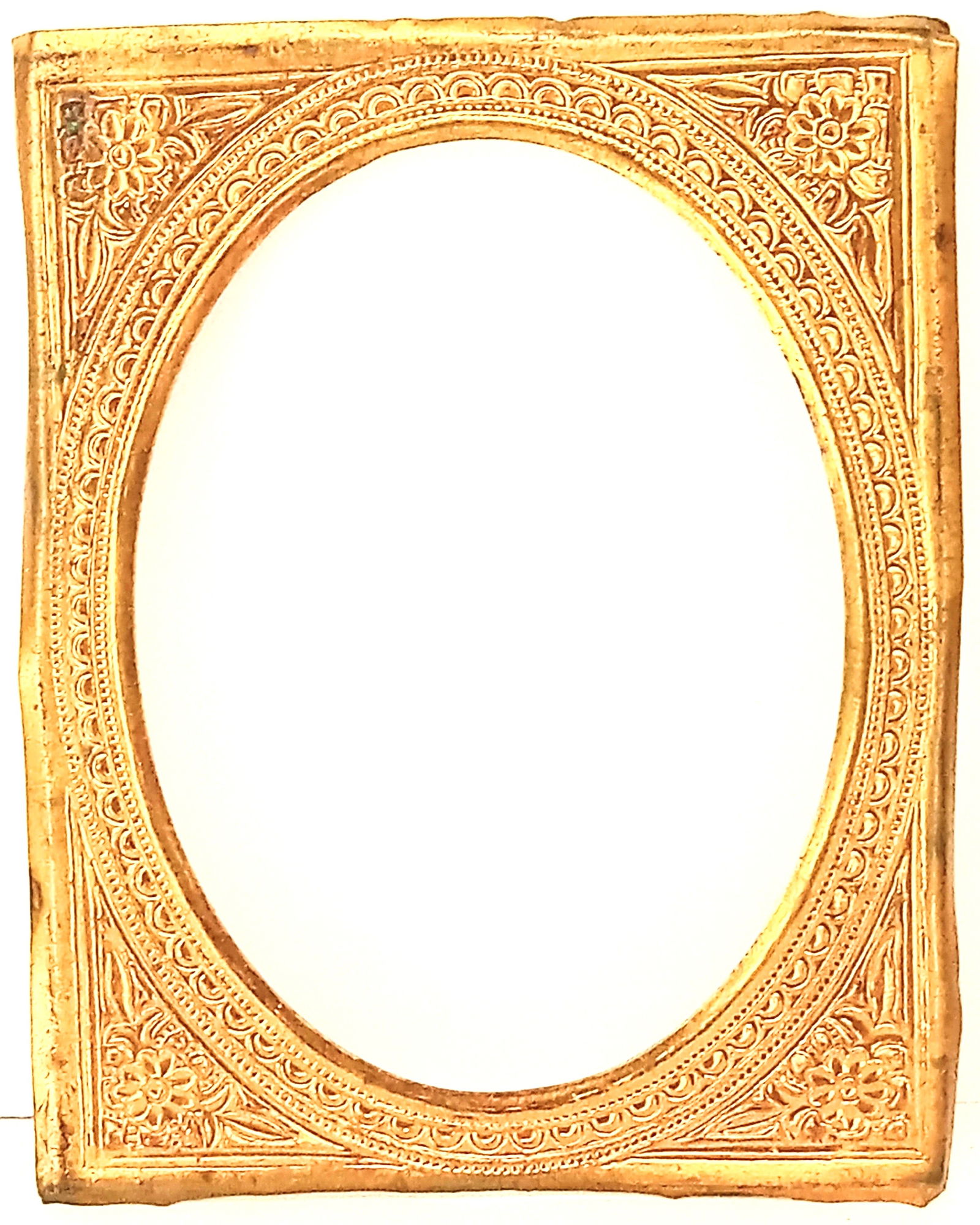 Original Gold Gilt Metal Photo Frame for Tintype (1 of 2)