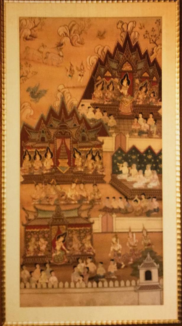 Narrative Painting, Thailand, 19th Century (1 of 2)
