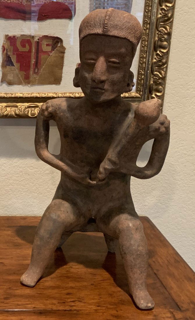 Large Nayarit Red Pottery Figure (1 of 11)