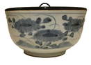 Blue and White Water Container (Mizusashi), Japan, 17th