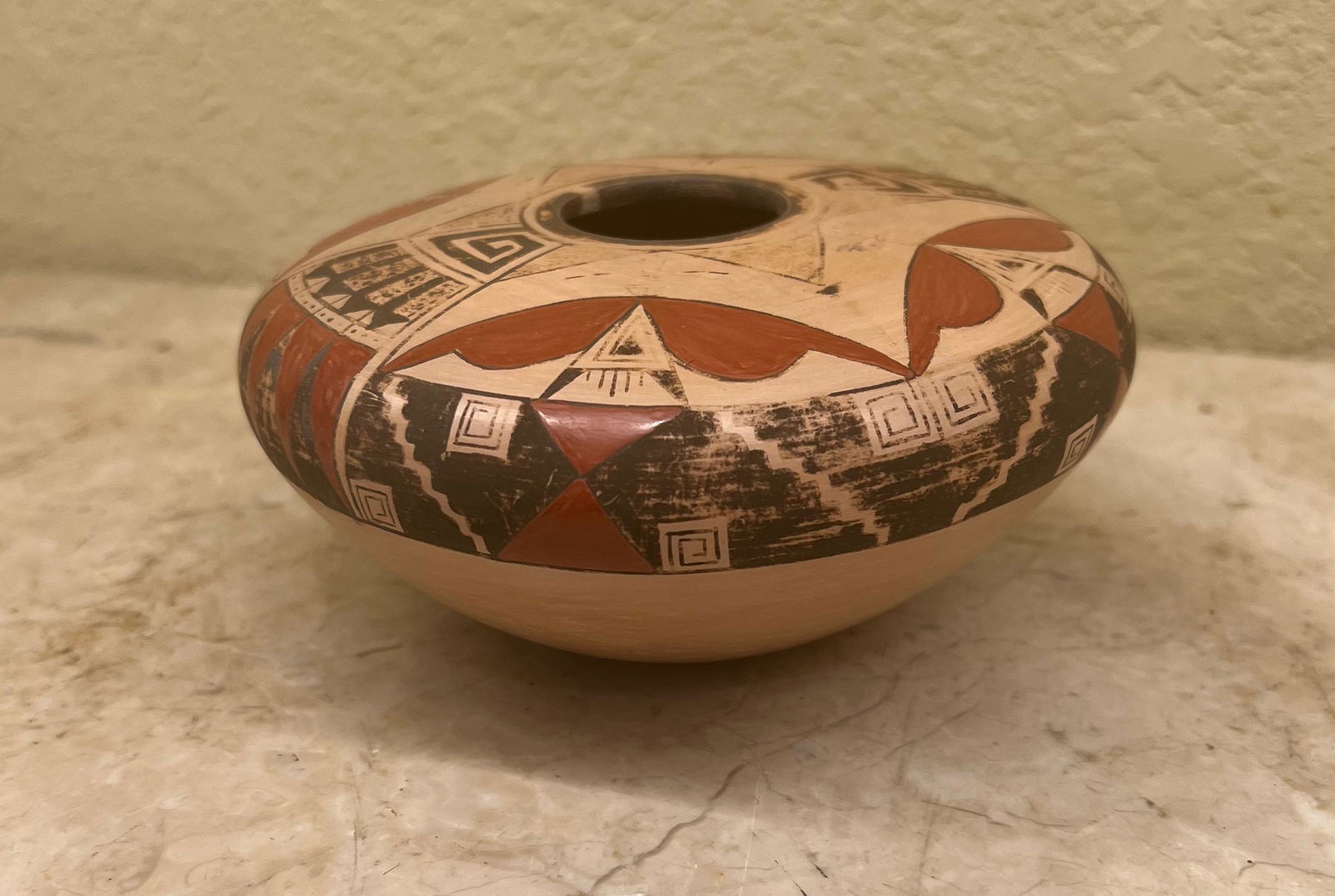 Hopi Seed Pot, Rayvin Garcia Nampeyo, b. 1961 (1 of 2)