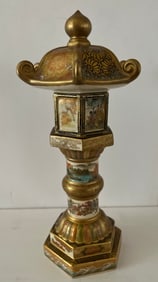Large Satsuma Pagoda by Senzan