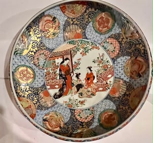Massive Imari Bowl, Edo Period