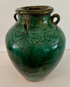 Exceptional Yuan/Ming Dynasty Storage Jar