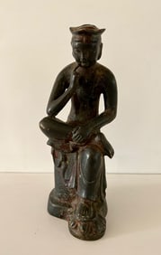 Korean Bronze Maitreya, Goryeo/Joseon Period