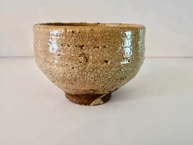 Stoneware Teabowl (Chawan), Momoyama Period