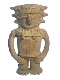 Pre Columbian, Equador Terracotta Figure