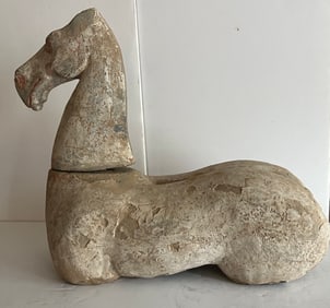 Han Grey Pottery Horse