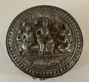 Burmese Silver Box