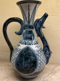 Chinese Blue and White Wine Ewer