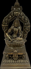 Vintage Bronze Nepalese Tara Image