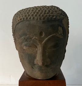 Sandstone Buddha Head