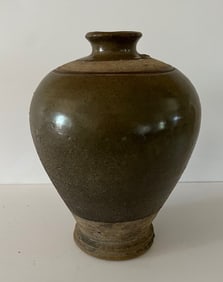 Chinese Celadon Meiping Vase, Song/Yuan