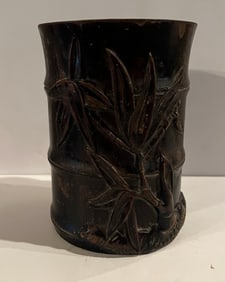 Ming/Qing Zitan Brush Pot