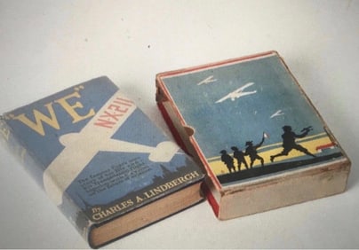 Rare, Signed First Edition Inscribed Book, "WE", Charles Lindbergh