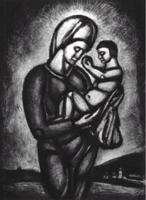 Aquatint With Drypoint By Georges Rouault (1871-1958)