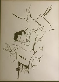 Lithograph, Ta Bouche, Toulouse-Lautrec,1901