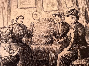 Richard V. Culter, Illustration for Life Magazine, 1926