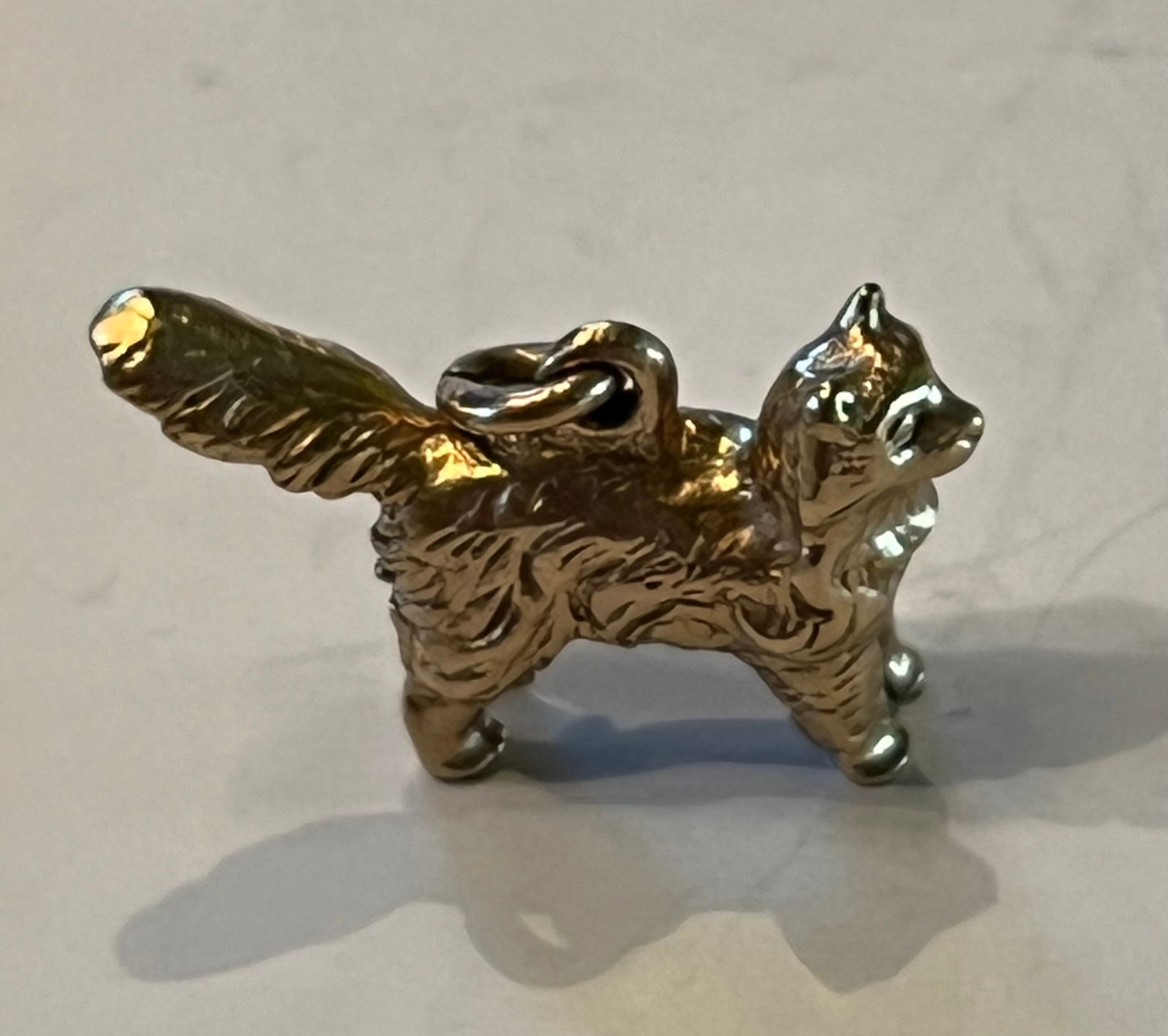 14K Gold Cat Charm, 3.0 grams (1 of 2)