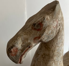 Han Grey Pottery Horse