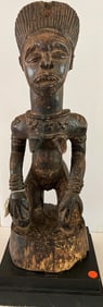 Bakongo Standing Nkisi Figure, ex Hallet