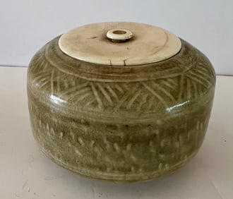 Edo Period Mishima Chaire (Tea Caddy)