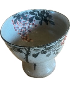Large Stem Bowl bu Seifu Yohei III (1851-1914)