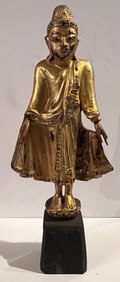 Mandalay Standing Buddha, Burma 19th Century