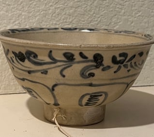 Annamese Bowl with Footed Base