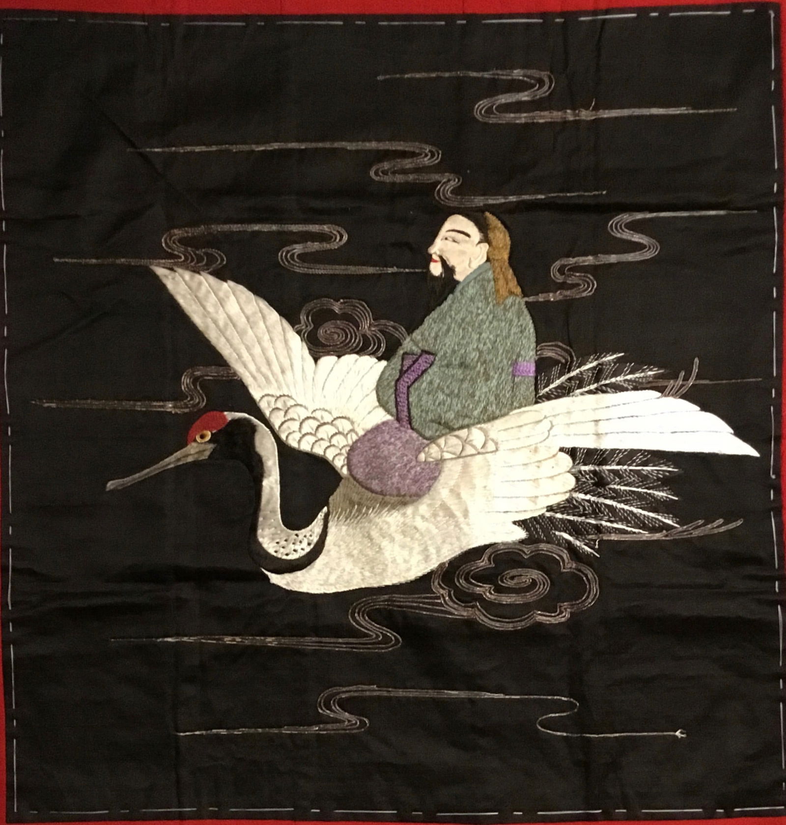 Embroidered Edo Period Fukusa
